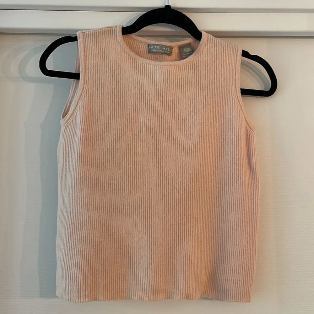 Blush Merino Wool Tank